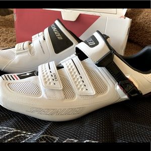 Specialized White Road Bike Shoe size 43